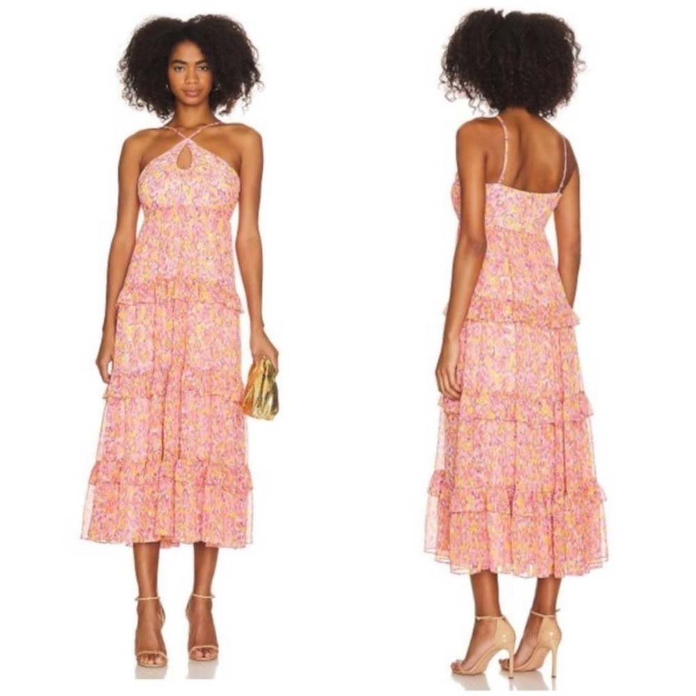 New! Likely Danielle Floral-Printed Midi Dress nwt 29001